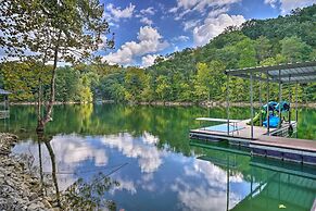 Caryville Home w/ Private Dock & Norris Lake Views