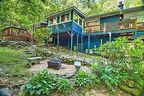Smoky Mountain Retreat w/ Games, Fire Pit & Patio!