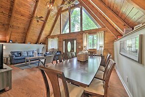 A-frame Cabin w/ Hot Tub, Walk to Kentucky Lake!