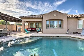 Game Room & Pool: Stylish Goodyear Home!