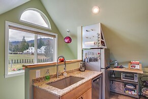Charming Port Angeles Studio w/ Deck & Views!