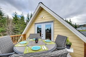 Charming Port Angeles Studio w/ Deck & Views!