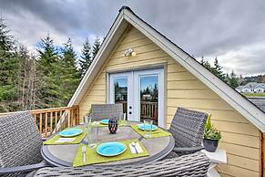 Charming Port Angeles Studio w/ Deck & Views!