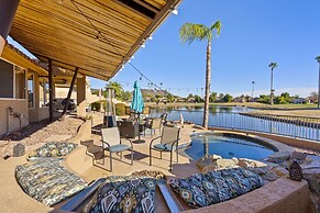 Spa, Covered Patio: Upscale Phoenix Oasis!