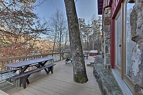 Spacious Waterfront Retreat w/ Dock & Hot Tub