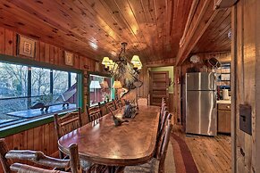 Spacious Waterfront Retreat w/ Dock & Hot Tub