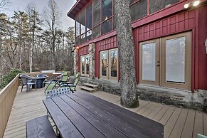 Spacious Waterfront Retreat w/ Dock & Hot Tub