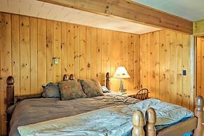 Rustic Cozy Cabin on Island Lake w/ Fire Pit, Dock