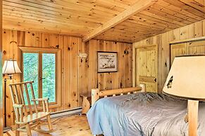 Rustic Cozy Cabin on Island Lake w/ Fire Pit, Dock