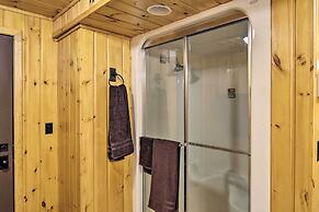 Rustic Cozy Cabin on Island Lake w/ Fire Pit, Dock