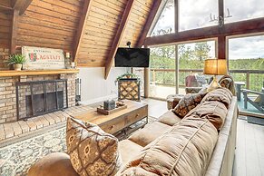 Flagstaff A-frame Cabin w/ Deck & Lovely Views!