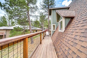 Flagstaff A-frame Cabin w/ Deck & Lovely Views!