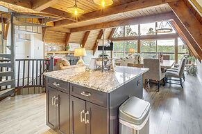 Flagstaff A-frame Cabin w/ Deck & Lovely Views!