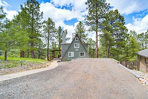 Flagstaff A-frame Cabin w/ Deck & Lovely Views!