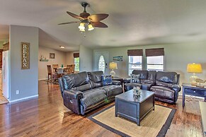 Lakefront Retreat w/ Dock, Bar Hut & Fireplace!