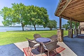 Lakefront Retreat w/ Dock, Bar Hut & Fireplace!