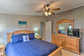 Lakefront Retreat w/ Dock, Bar Hut & Fireplace!