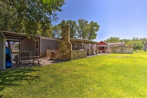 Lakefront Retreat w/ Dock, Bar Hut & Fireplace!