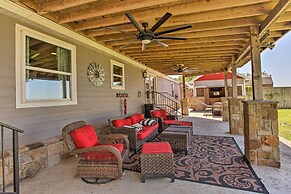 Lakefront Retreat w/ Dock, Bar Hut & Fireplace!