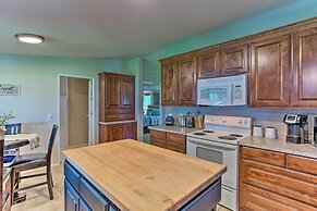 Lakefront Retreat w/ Dock, Bar Hut & Fireplace!