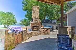Lakefront Retreat w/ Dock, Bar Hut & Fireplace!