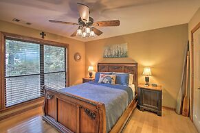 Waterfront Lake Dardanelle Home w/ Dock & Fire Pit