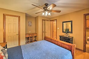 Waterfront Lake Dardanelle Home w/ Dock & Fire Pit