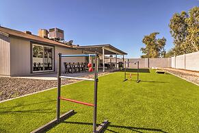 Walk to Sloan Park: Mesa Retreat w/ Fenced Yard