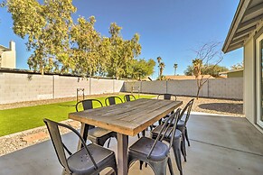 Walk to Sloan Park: Mesa Retreat w/ Fenced Yard