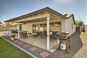 Walk to Sloan Park: Mesa Retreat w/ Fenced Yard