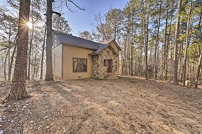 Tudor-style Broken Bow Cottage w/ Hot Tub & Decks!