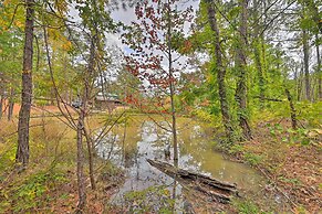 Tudor-style Broken Bow Cottage w/ Hot Tub & Decks!