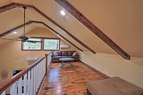 Tudor-style Broken Bow Cottage w/ Hot Tub & Decks!