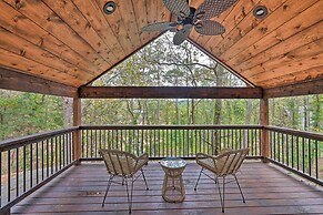 Tudor-style Broken Bow Cottage w/ Hot Tub & Decks!