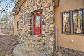Tudor-style Broken Bow Cottage w/ Hot Tub & Decks!