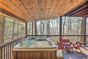 Tudor-style Broken Bow Cottage w/ Hot Tub & Decks!