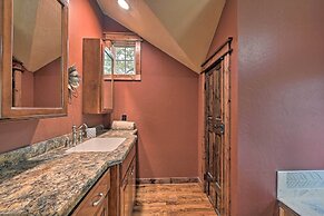 Tudor-style Broken Bow Cottage w/ Hot Tub & Decks!