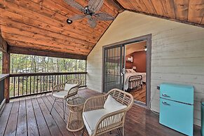 Tudor-style Broken Bow Cottage w/ Hot Tub & Decks!