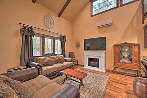 Tudor-style Broken Bow Cottage w/ Hot Tub & Decks!