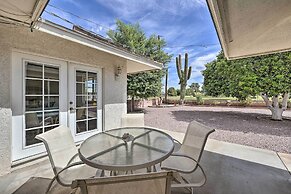 Quiet Sun City Home w/ Grill - Golf & Hike Nearby!