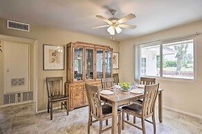 Quiet Sun City Home w/ Grill - Golf & Hike Nearby!