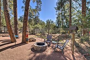 Peaceful Deck + Fire Pit: Payson Home!