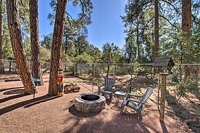 Peaceful Deck + Fire Pit: Payson Home!