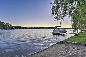 Cozy Lakefront Lapeer House w/ 2 Paddle Boats!