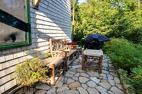 Waterfront Prospect Harbor Cottage: Yard, Fire Pit
