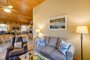 Waterfront Prospect Harbor Cottage: Yard, Fire Pit