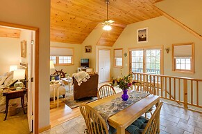 Waterfront Prospect Harbor Cottage: Yard, Fire Pit