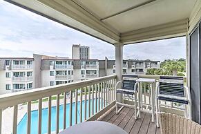 Beachfront Resort Condo w/ Pool View & Balcony!