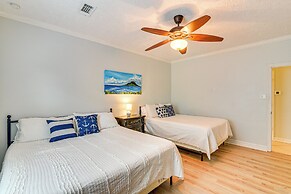 Walk to Shore: Crystal Beach Family Home w/ Deck!
