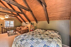 Near Vineyards: Cabin w/ Hot Tub in Pollock Pines!